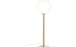 Vardagsrum|Sovrum<Aneta Molekyl Bordslampa 1L 43cm Mässing/Opal