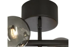 Aneta Molekyl Plafond 58cm Svart/Rök* Hall & Trappa|Sovrum