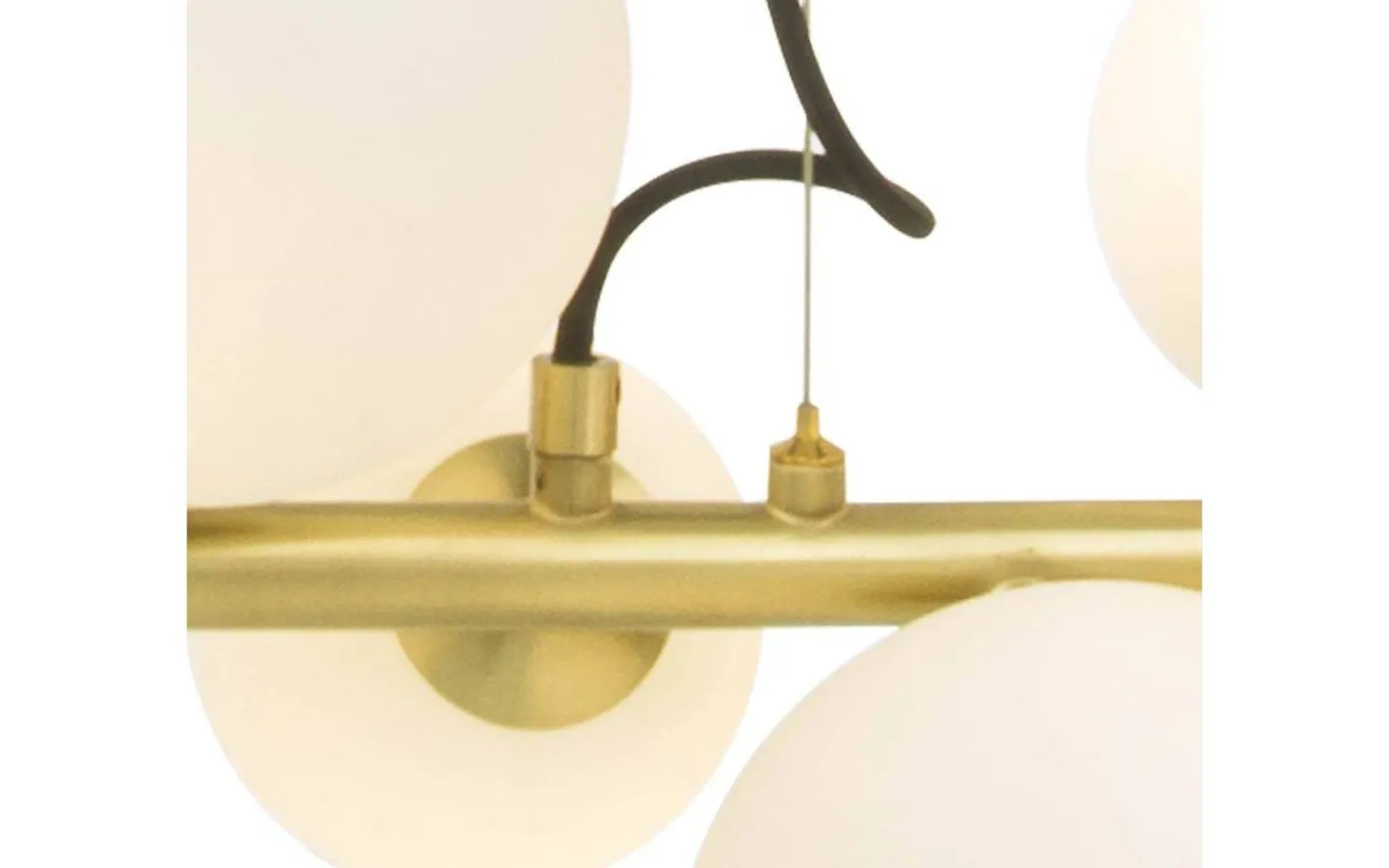 Aneta Molekyl Taklampa 85cm Mässing/Vit* Kök & Matplats|Avlånga Taklampor