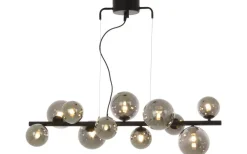 Molekyl Taklampa 85cm Svart/Rök