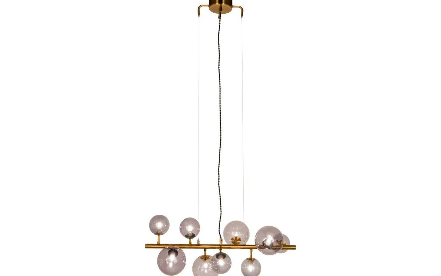 Aneta Molekyl Taklampa 9L 73cm Antik* Avlånga Taklampor|Kök & Matplats