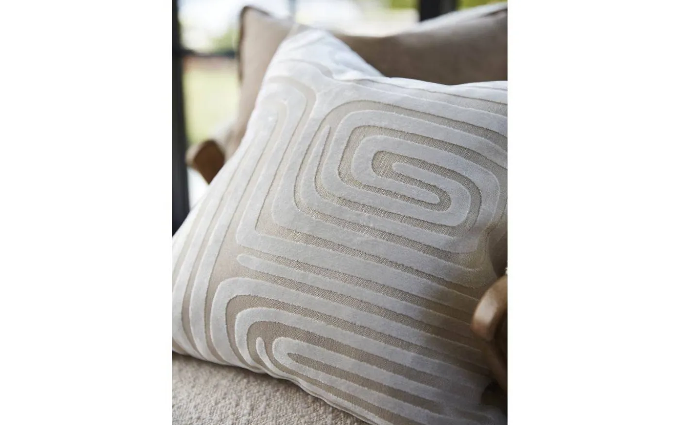 Molly Kuddfodral 45x45cm Offwhite