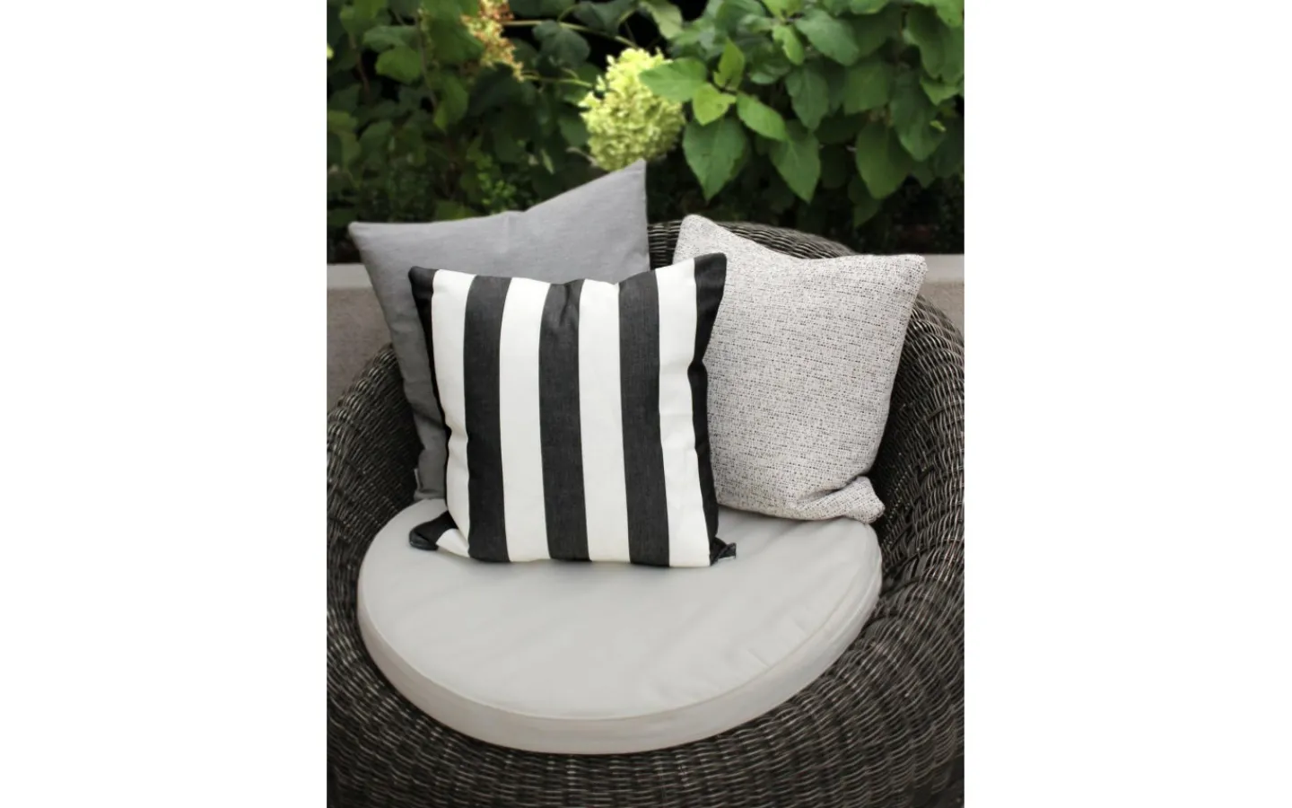 Kuddfodral<Svanefors Moln Kuddfodral Grå 45x45cm Outdoor