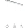 Avlånga Taklampor<Eglo Montefio Taklampa 87cm LED 3000K 3x5W Krom