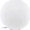 Utomhusdekorationer|Markbelysning<Eglo Monterolo Trädgårdsklot Ø60cm E27 Vit IP65