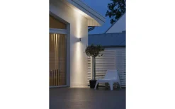 Upp & Nedljus Lampor|Vägglampor Utomhus<Konstsmide Monza Vägglampa Upp/Ned LED Aluminium IP54