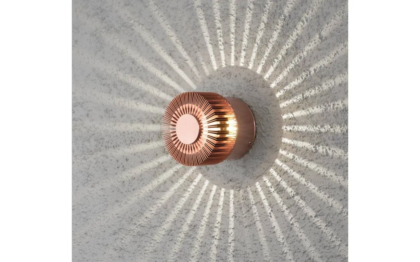 Kustnära Belysning|Vägglampor Utomhus<Konstsmide Monza Vägglampa 3W LED 3000K Koppar IP54