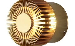 Kustnära Belysning|Vägglampor Utomhus<Konstsmide Monza Vägglampa 3W LED 3000K Mässing IP54