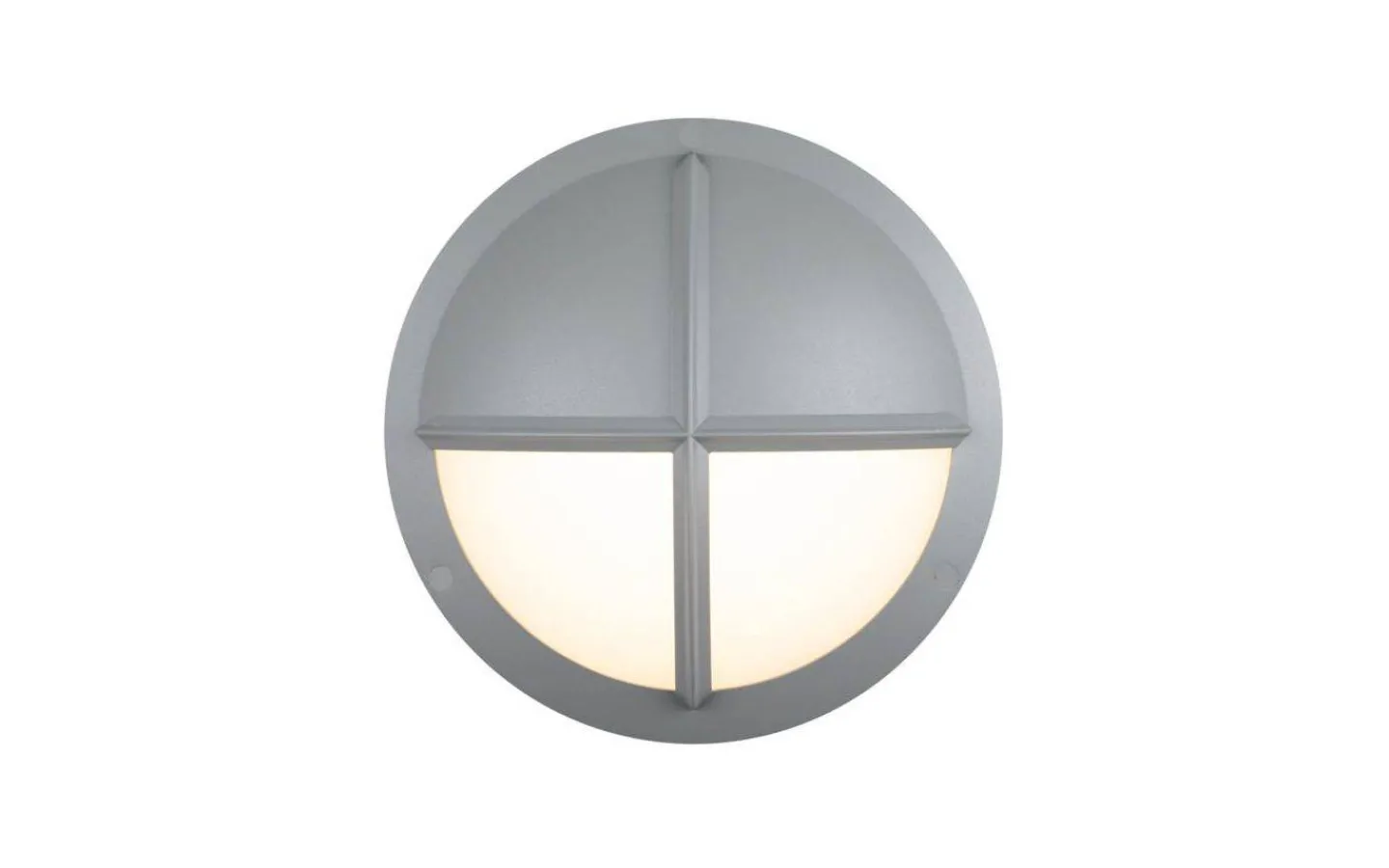 Hidealite Moon Public Cross II 3000/4000K 16W Grå IP65* Vägglampor Utomhus