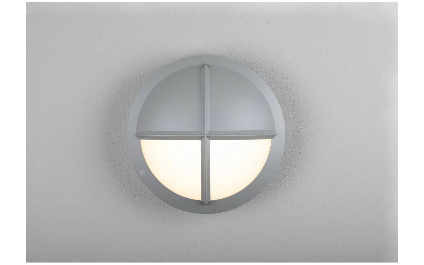 Hidealite Moon Public Cross II 3000/4000K 16W Grå IP65* Vägglampor Utomhus