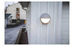 Hidealite Moon Public Eye 3000/4000K 16W Grå IP65* Vägglampor Utomhus