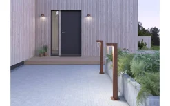 Belid Moon Vägglampa LED 6W 3000K Rost IP44* Vägglampor Utomhus