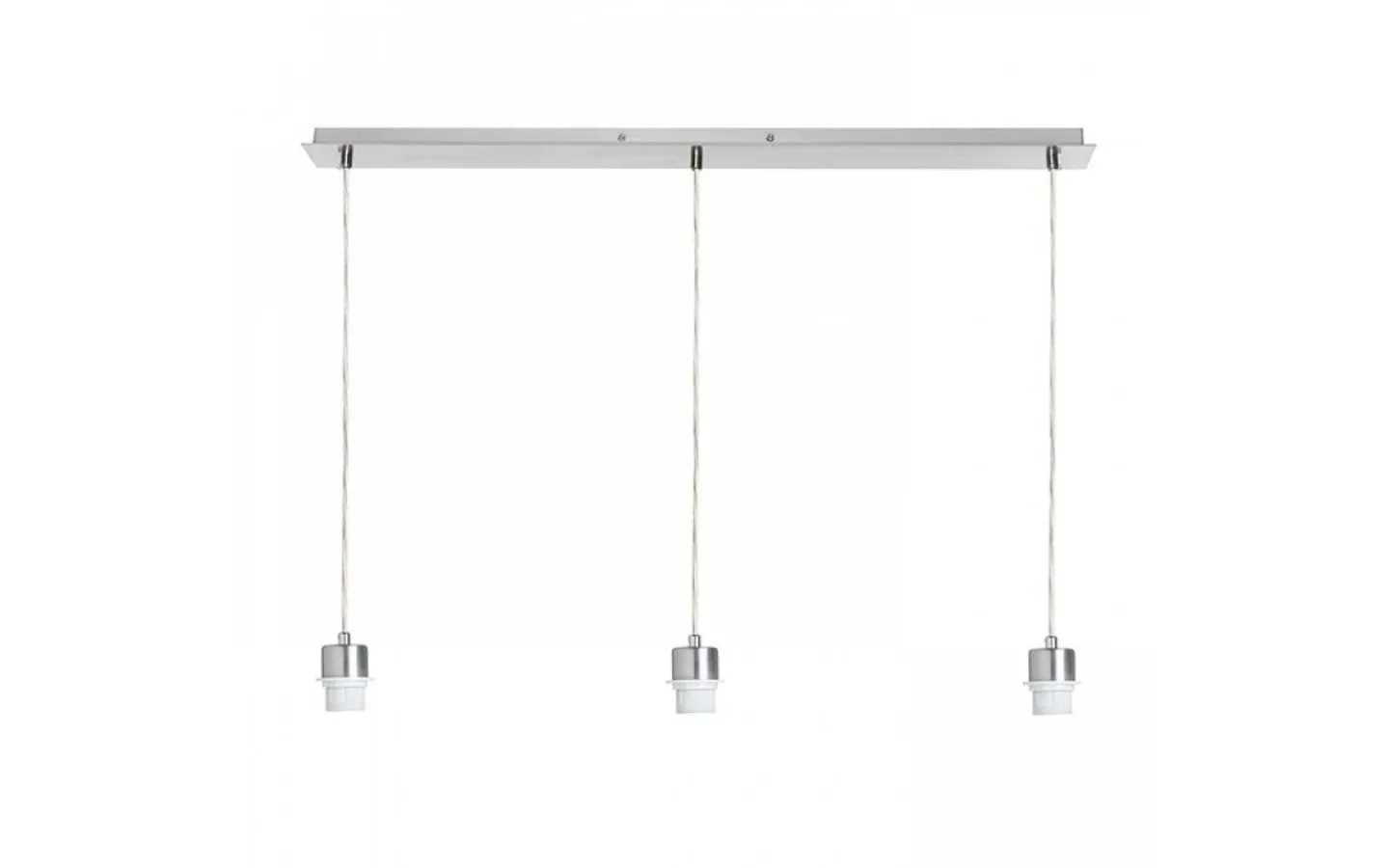 Avlånga Taklampor<Rendl More Taklampa 80cm 3L Krom