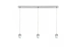 Avlånga Taklampor<Rendl More Taklampa 80cm 3L Krom