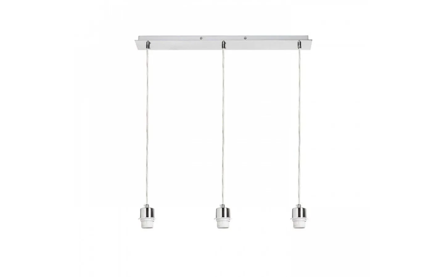 Rendl More Taklampa 60cm 3L Krom* Avlånga Taklampor