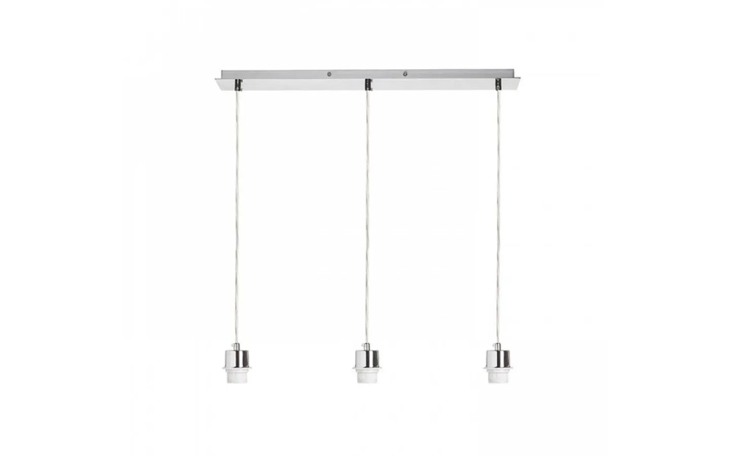 Rendl More Taklampa 60cm 3L Krom* Avlånga Taklampor