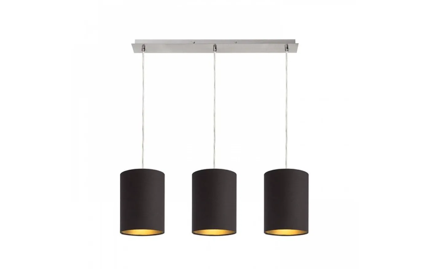 More Taklampa 60cm 3L Matt Nickel