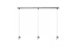 Rendl More Taklampa 80cm 3L Matt Nickel* Avlånga Taklampor