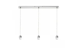 Rendl More Taklampa 80cm 3L Matt Nickel* Avlånga Taklampor