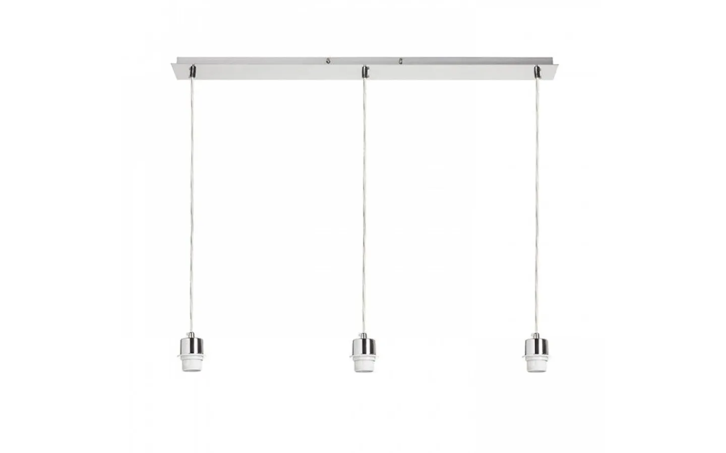 Rendl More Taklampa 80cm 3L Matt Nickel* Avlånga Taklampor