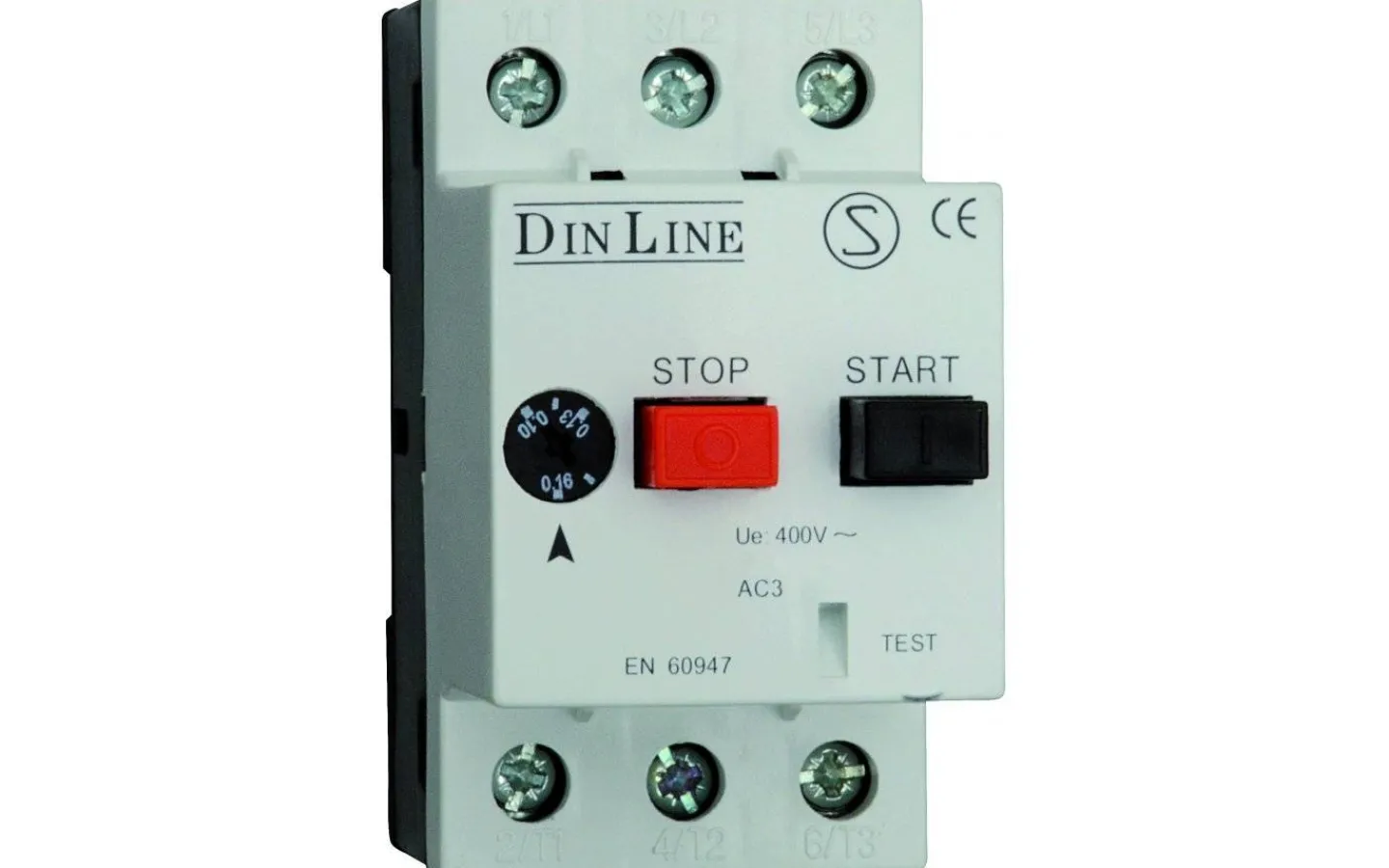 Motorskydd-,Säkerhetsbrytare<Malmbergs Motorskyddsbrytare, Inst.område 1,6-2,5A