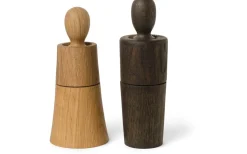 Spring Copenhagen Mrs. Salt Mini Saltkvarn 16cm Ljus Ek* Kökstillbehör