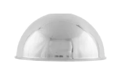 Mässingsskärm 180 - Förnicklad