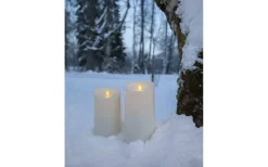 Star Trading M-Twinkle Batteridrivet Blockljus Utomhusbruk 17,5cm* Blockljus Utomhus|Blockljus Utomhus