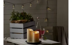 Star Trading M-Twinkle Batteridrivet Blockljus Utomhusbruk 17,5cm* Blockljus Utomhus|Blockljus Utomhus