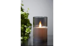 Star Trading M-Twinkle Batteridrivet Blockljus 12,5cm Svart* Blockljus Inomhus|Blockljus Inomhus