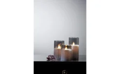 Blockljus Inomhus|Blockljus Inomhus<Star Trading M-Twinkle Batteridrivet Blockljus 10cm Svart