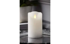 Blockljus Inomhus|Blockljus Inomhus<Star Trading M-Twinkle Batteridrivet Blockljus Vit 12,5cm