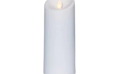 M-Twinkle Batteridrivet Blockljus Vit 17,5cm Utomhusbruk