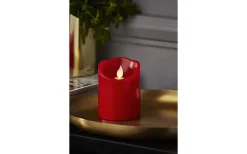 Star Trading M-Twinkle Batteridrivet Blockljus 10cm Röd* Blockljus Inomhus|Blockljus Inomhus