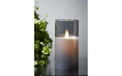 Star Trading M-Twinkle Batteridrivet Blockljus 15cm Svart* Blockljus Inomhus|Blockljus Inomhus