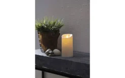 Blockljus Utomhus|Blockljus Utomhus<Star Trading M-Twinkle Batteridrivet Blockljus Utomhusbruk Beige 15cm