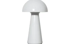 Star Trading Mushroom Uppladdningsbar Bordslampa 3-Stegs DIM 28cm Vit IP44* Uppladdningsbara Lampor Utomhus|Uppladdningsbara Lampor Utomhus