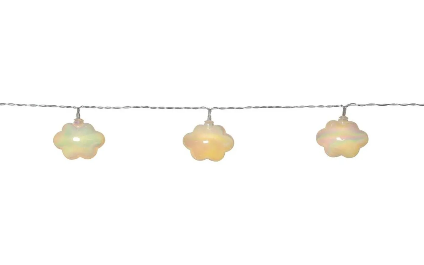 Batterislingor Inomhus<Star Trading Nacy Batteridriven Ljusslinga Moln med Timer 1,35m