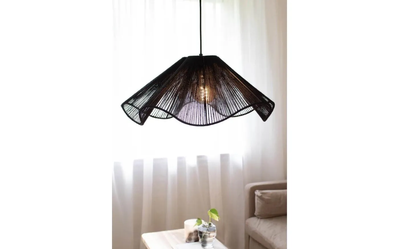 Nami Taklampa 60cm Svart