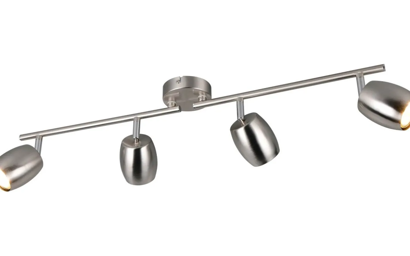 Nancy Spotlight 4-delad GU10 borstad stål