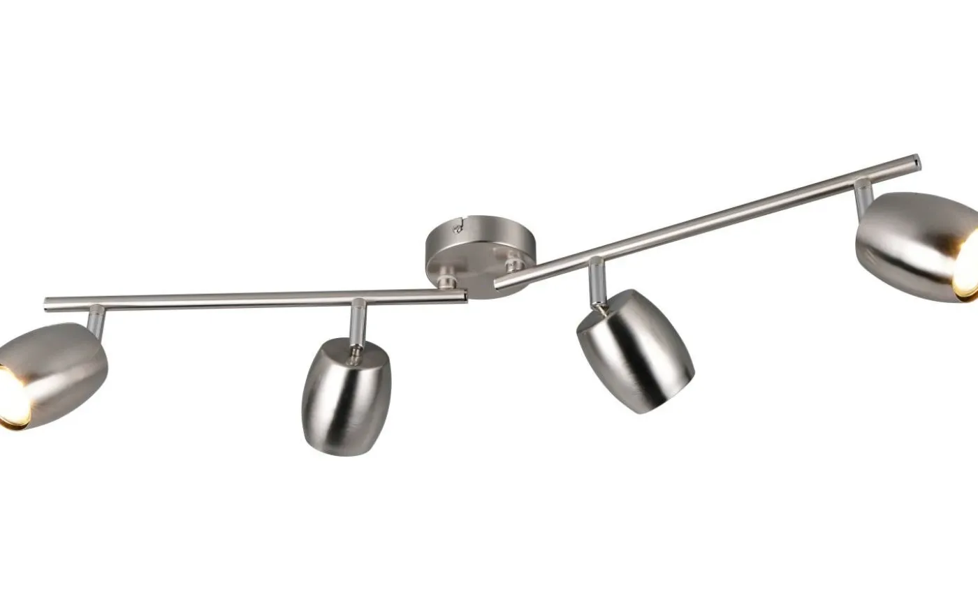 Nancy Spotlight 4-delad GU10 borstad stål
