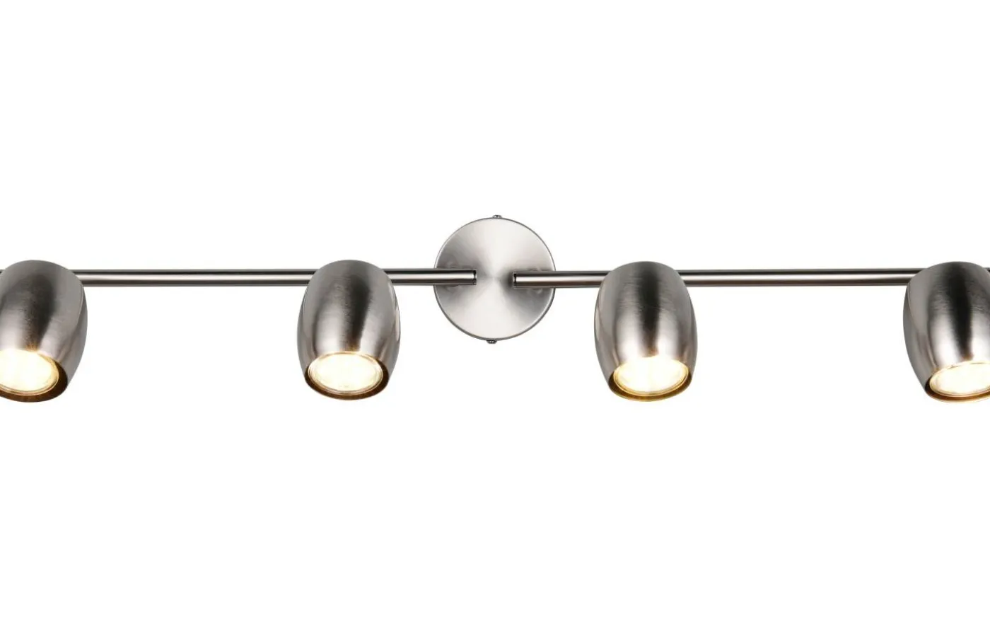 Nancy Spotlight 4-delad GU10 borstad stål
