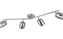 Nancy Spotlight 4-delad GU10 borstad stål