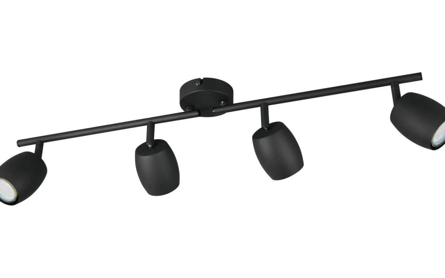 Avlånga Takspotlights|Takspot Med Minst 4 Lampor<Reality Nancy Spotlight 4-delad GU10 mattsvart