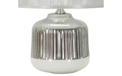 Napoli Bordslampa 29cm Vit/Silver