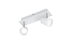 Trio Lighting Narcos Spotlight LED 2-delat vit* Takspot Med 2 Lampor