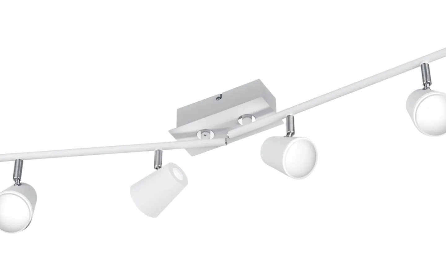 Avlånga Takspotlights|Takspot Med Minst 4 Lampor<Trio Lighting Narcos Spotlight LED 4-delad vit