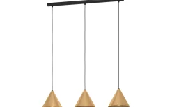 Eglo Narices Taklampa 92cm 3L Guld* Kök & Matplats|Avlånga Taklampor