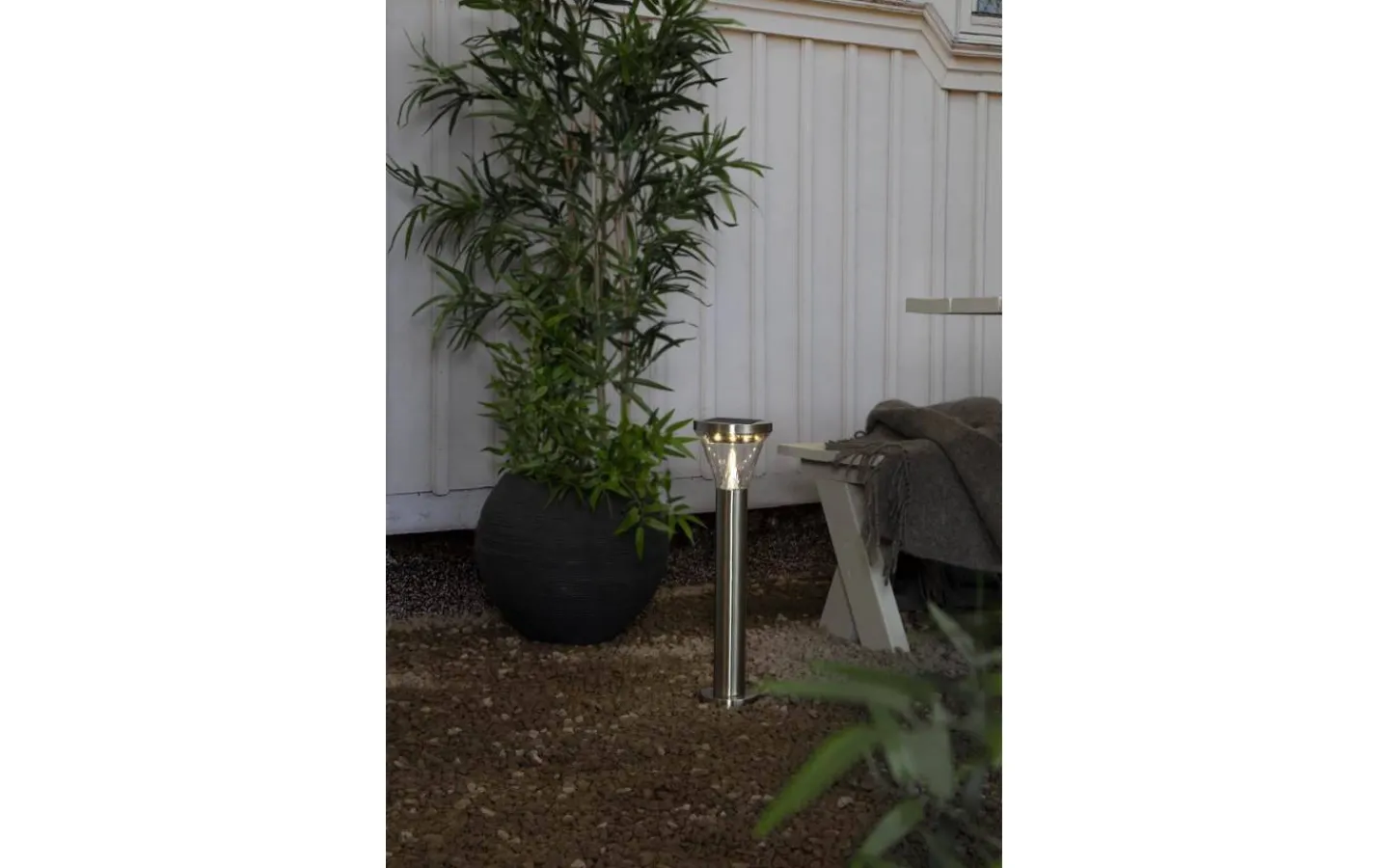 Solcellslampor Stig & Mark|Visa Alla Solcellslampor<Star Trading Narona Solcellslampa 50cm Silver