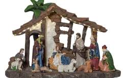 Julbyar Och Figurer|Batteri Julpynt Inomhus<Star Trading Nativity Julby
